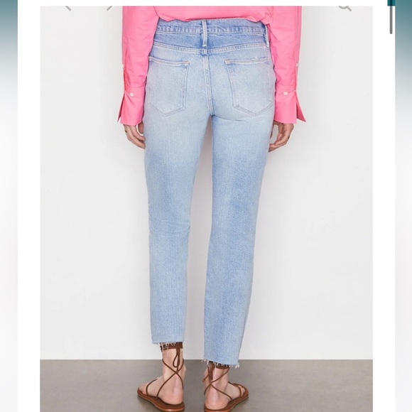 FRAME Le High Straight Jeans In Kerwin Size 26 - Picture 3 of 12